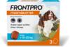 FRONTPRO Tyggetabletter mod lopper og flåter til Hund 68 mg, >10-25 kg