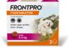 FRONTPRO Tyggetabletter mod lopper og flåter til Hund 11,3 mg, 2-4 kg