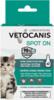 Vetocanis Anti-parasit Spot on til Killing over 3 mdr.- 2 pipetter