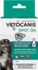 Vetocanis Anti-parasit Spot on til Hund, 2-10 kg - til hunde over 3 mdr.
