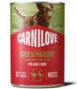 Carnilove Dog Can Paté Duck & Pheasant, 400 g