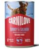 Carnilove Dog Can Paté Salmon & Turkey, 400 g