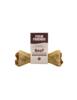 Four Friends Natural Chews Beef rawhide chew bone with bull pizzle 12 cm - MADE IN EU