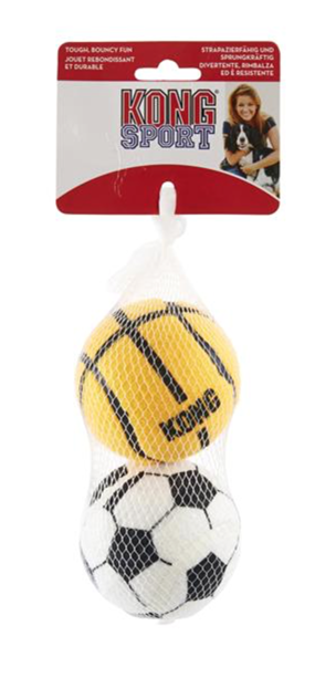 Kong Sports Balls, large - 2. stk i net - Ø 8 cm thumbnail