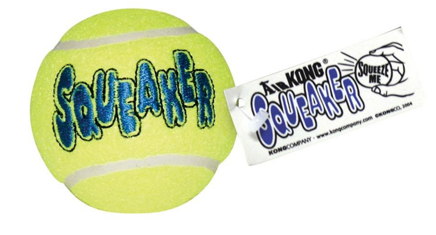 Kong AirDog Squeaker tennisbold, str. L thumbnail