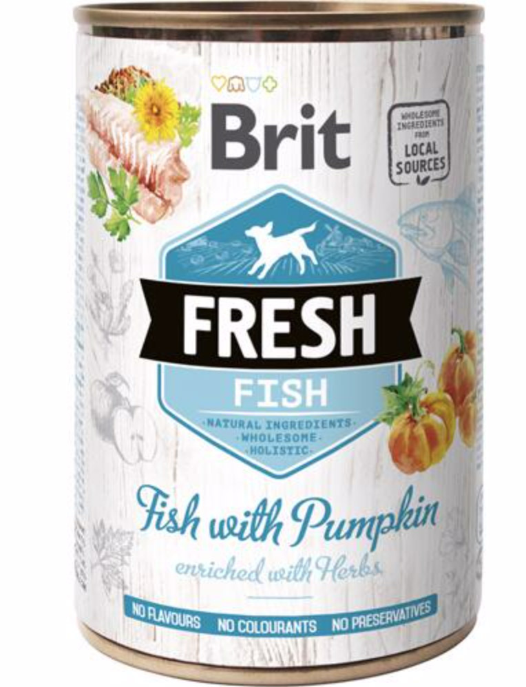 Brit Fish with Pumpkin - 400 g thumbnail