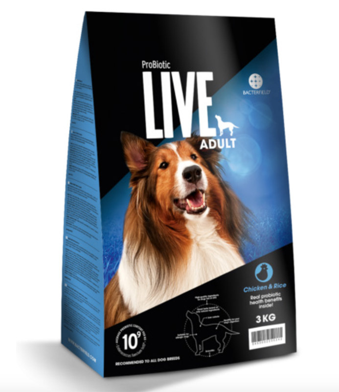 Probiotic Live Adult Chicken - Kylling & ris - 3 kg thumbnail