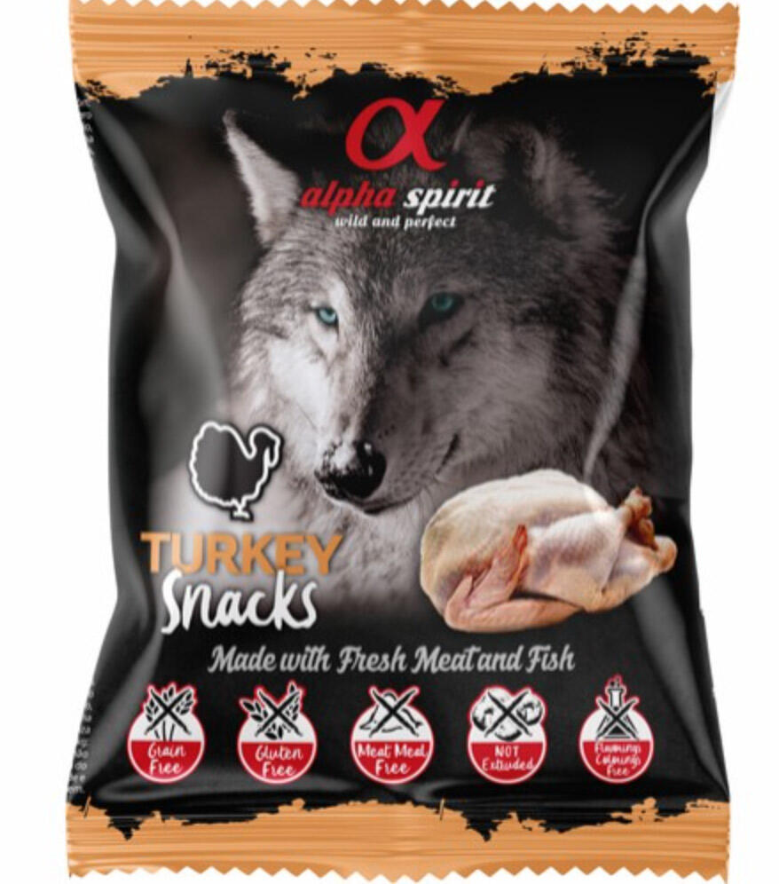 Alpha Spirit Turkey Snack, 50 g thumbnail