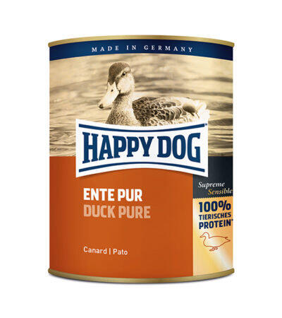 HAPPY DOG Vådfoder til hund - singleprotein And - 400 g thumbnail