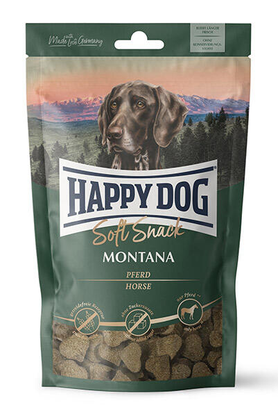 HAPPY DOG Sensible Soft Snack Montana, 100 g singleprotein - KORNFRI thumbnail