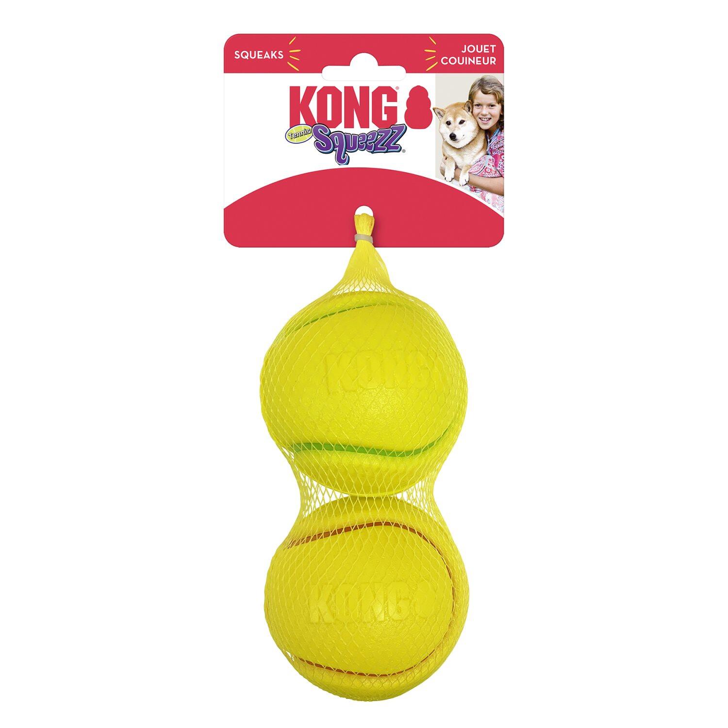 Kong Squeezz Tennis str. L, 2 stk. bolde thumbnail