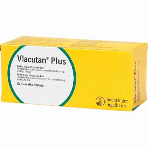 Viacutan Plus kapsler, 550 mg - blanding af Omegaolie 6 & 3 thumbnail