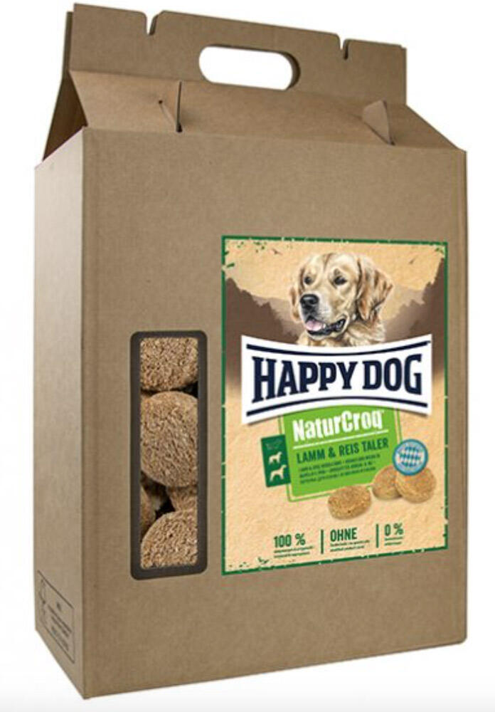 HAPPY DOG Hundekiks  -  STORKØB - NaturCroq Lam og ris, 5 kg thumbnail