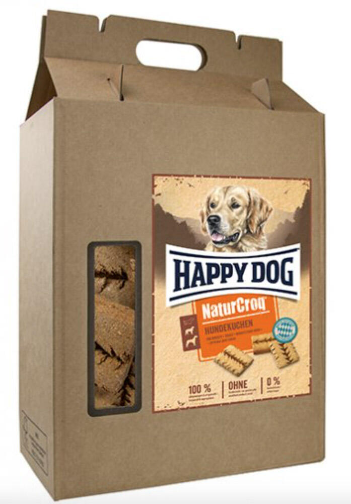 HAPPY DOG Hundekiks  -  STORKØB - NaturCroq, 5 kg - hårde kiks, gode for tænderne thumbnail