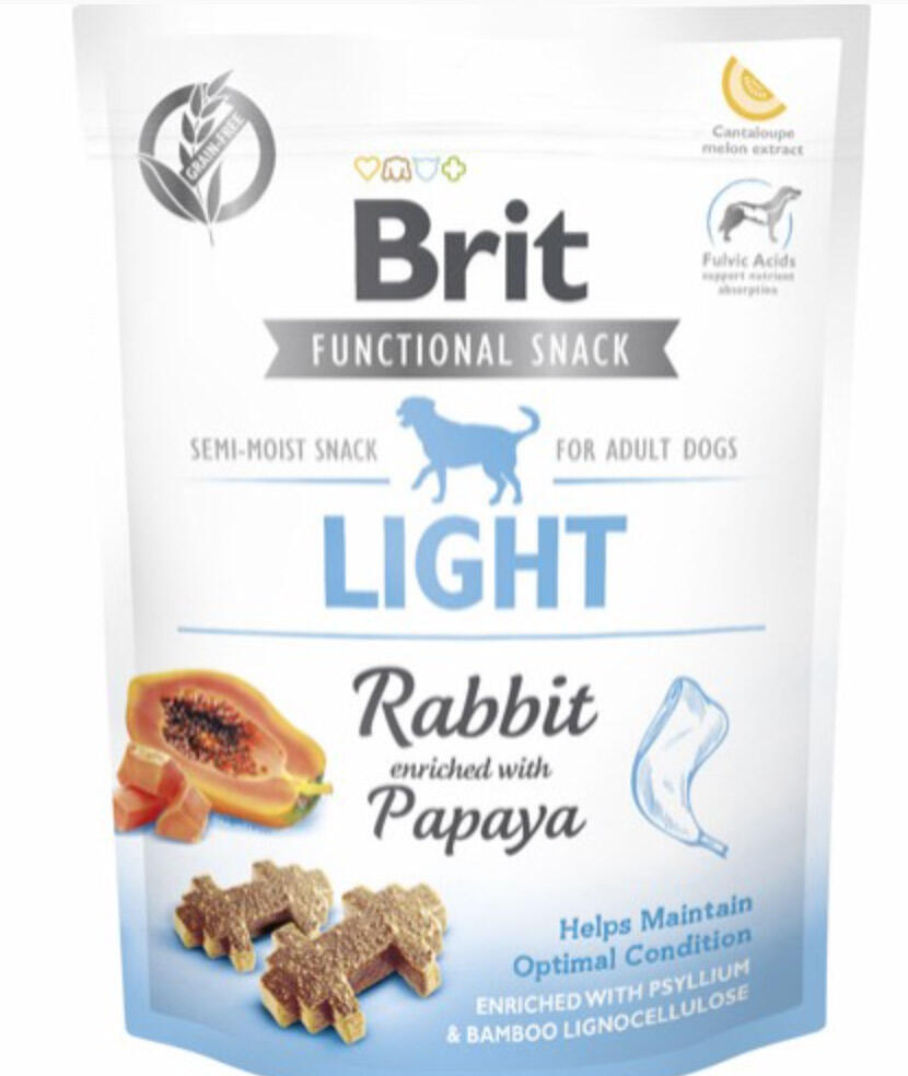 Brit Care Functional Snack Light Rabbit - Semi Bløde, 150 g thumbnail