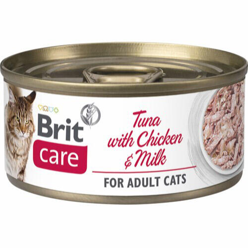 Care Cat Tuna with Chicken And Milk, 70 g thumbnail