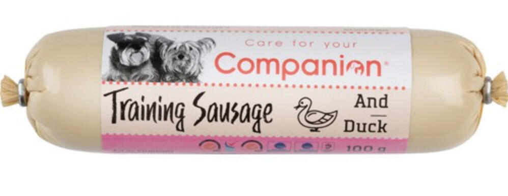 Companion Training Sausage Duck, 100 g thumbnail
