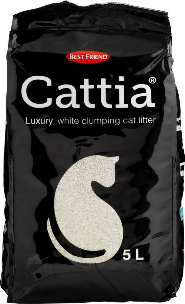 BEST FRIEND Cattia (SORT), 5 L Cat Litter thumbnail