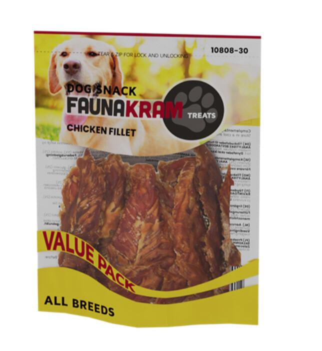 Faunakram valuepack Chicken breast filet 300 g thumbnail