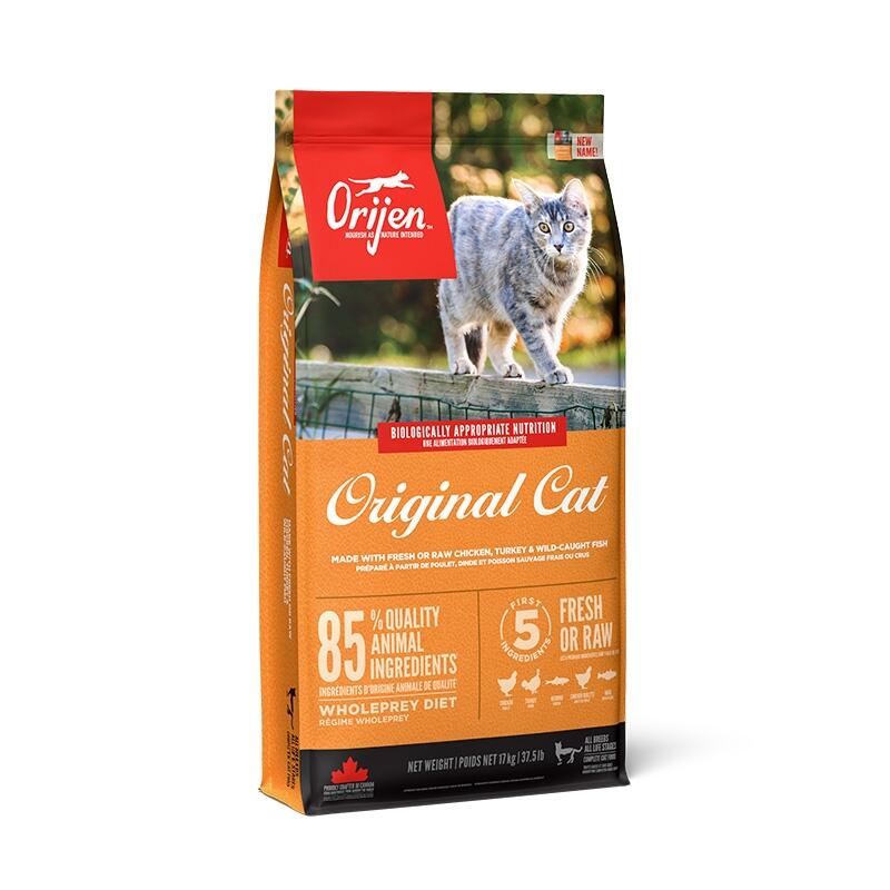 Orijen - Original Cat (Cat & Kitten) 5,4 kg - INCL. OVERRASKELSE thumbnail